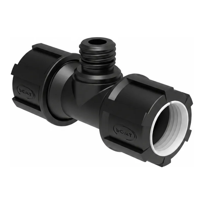T-piece, 2x (ID) 32 mm, 1x GL25 (m)