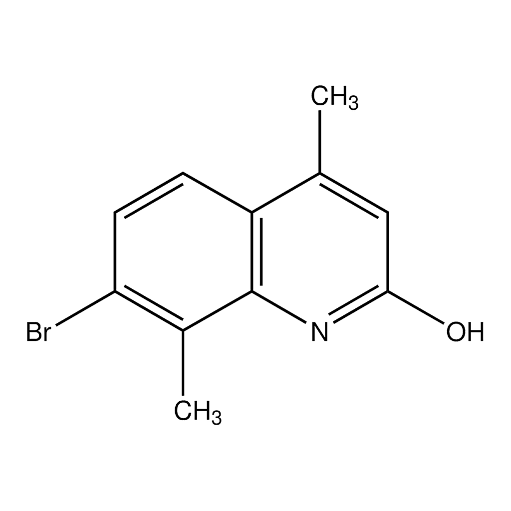Merck 2-Hydroxy-4,8-dimethyl-7-bromo-quinoline
