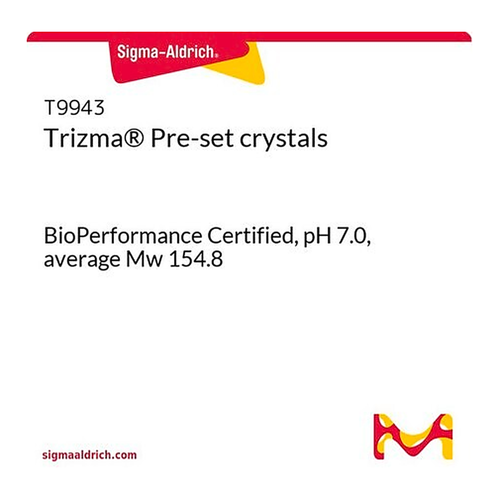 Merck Trizma(R) Pre-set crystals