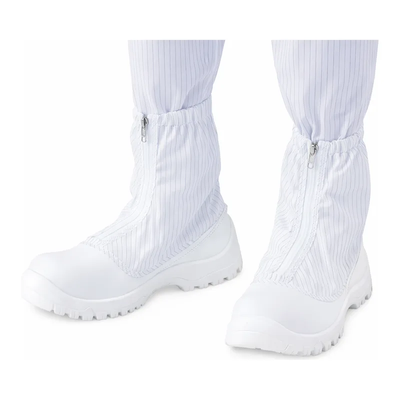 AS ONE Clean Safety Boots(with Fastener, Short Type) ASPURE, 클린 안전 부츠(지퍼 부속, 숏 타입) 아즈퓨아