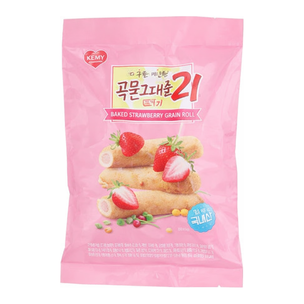 OFFICENEX 구워만든 곡물그대로21 딸기(150g/개미식품)