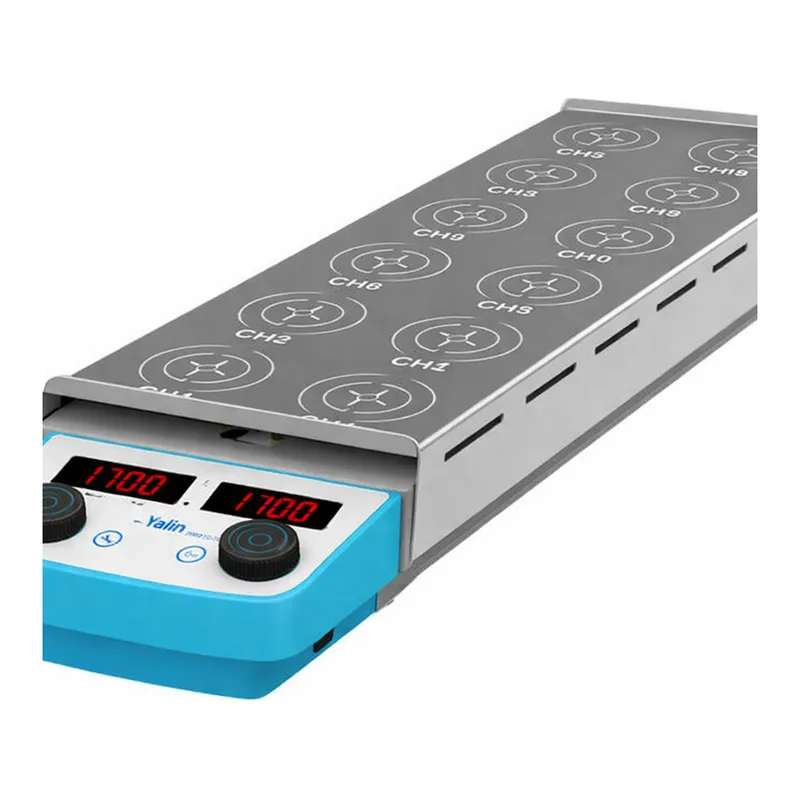 Yalin Technology 10-channel heating magnetic stirrer