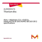 Merck Titanium disc