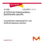 Merck beta-(1->3,4,6)-Galactosidase, positionally specific