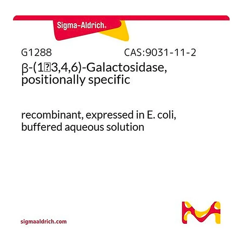 Merck beta-(1->3,4,6)-Galactosidase, positionally specific