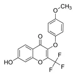Merck 7-Hydroxy-3-(4-methoxyphenoxy)-2-(trifluoromethyl)-4H-chromen-4-one