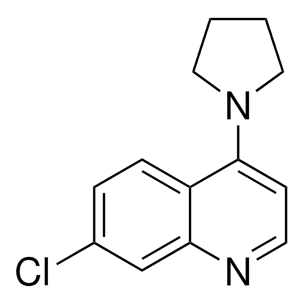 Merck 7-CHLORO-4-(1-PYRROLIDINYL)QUINO-