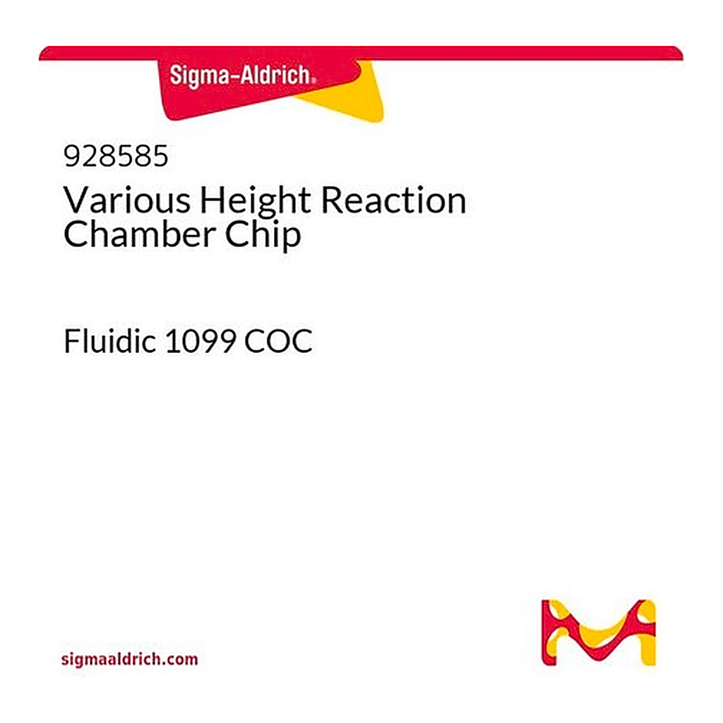 Merck Various Height Reaction Chamber Chip
