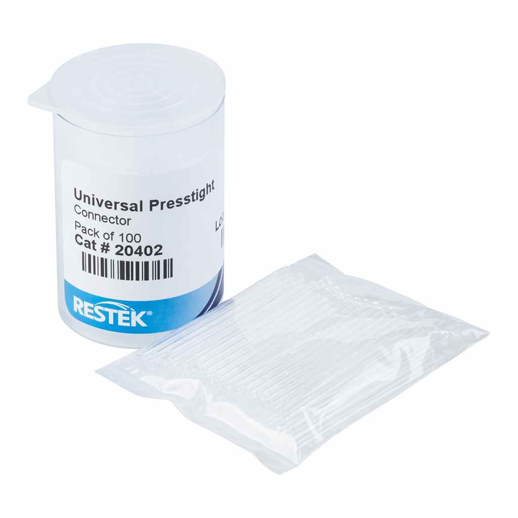 Restek Connector, Presstight, Universal, Pack of 100
