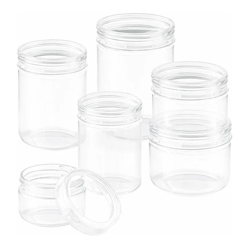 AS ONE Clear Storage Bottle (Soda lime glass), 투명 보존병 (소다석회유리)