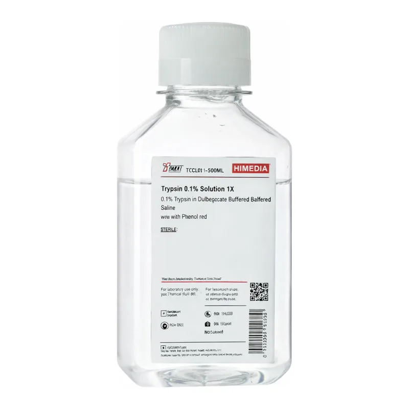 Himedia Trypsin 0.25% Solution 1X 0.25% Trypsin in Citrate buffer w/o Phenol red