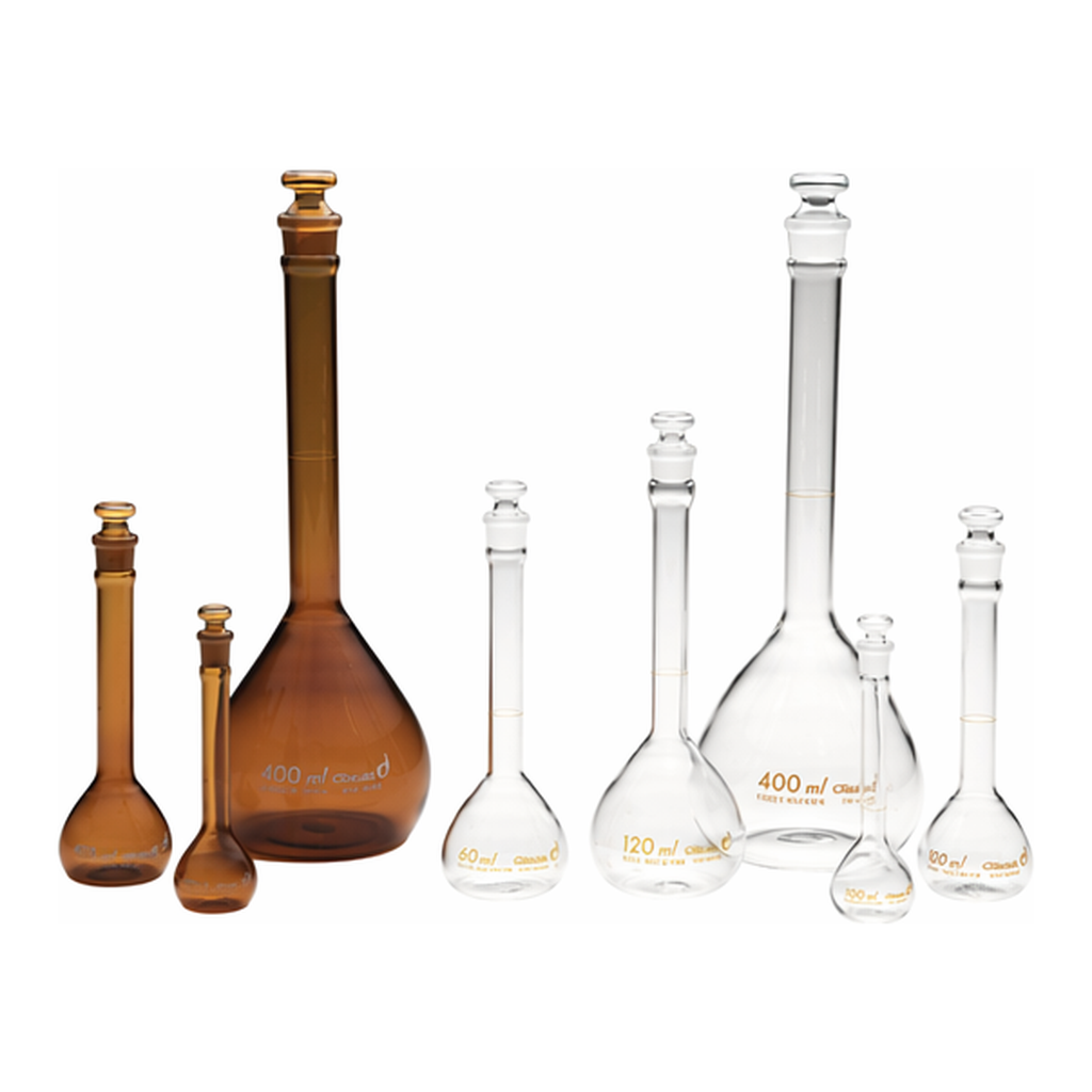 AS ONE Volumetric Flask, 메스플라스크 (특수용량)(보통접합)