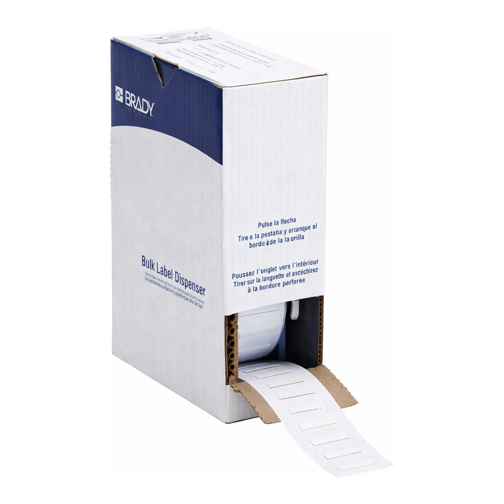 Brady PermaSleeve Low Smoke Zero Halogen Heat Shrink Wire and Cable Labels, Bulk, for M7 Printers