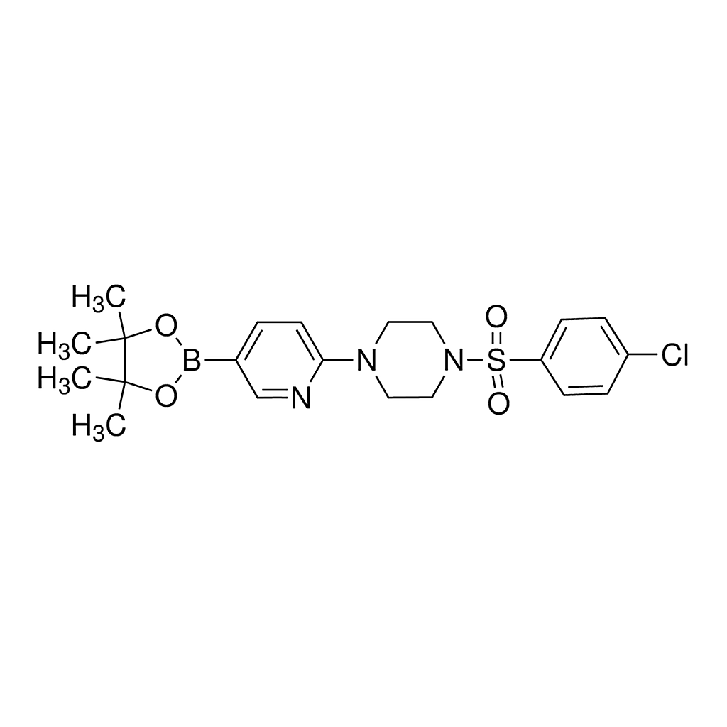 Merck 2-[4-(4-Chlorophenylsulfonyl)piperazin-1-yl]pyridine-5-boronic acid, pinacol ester