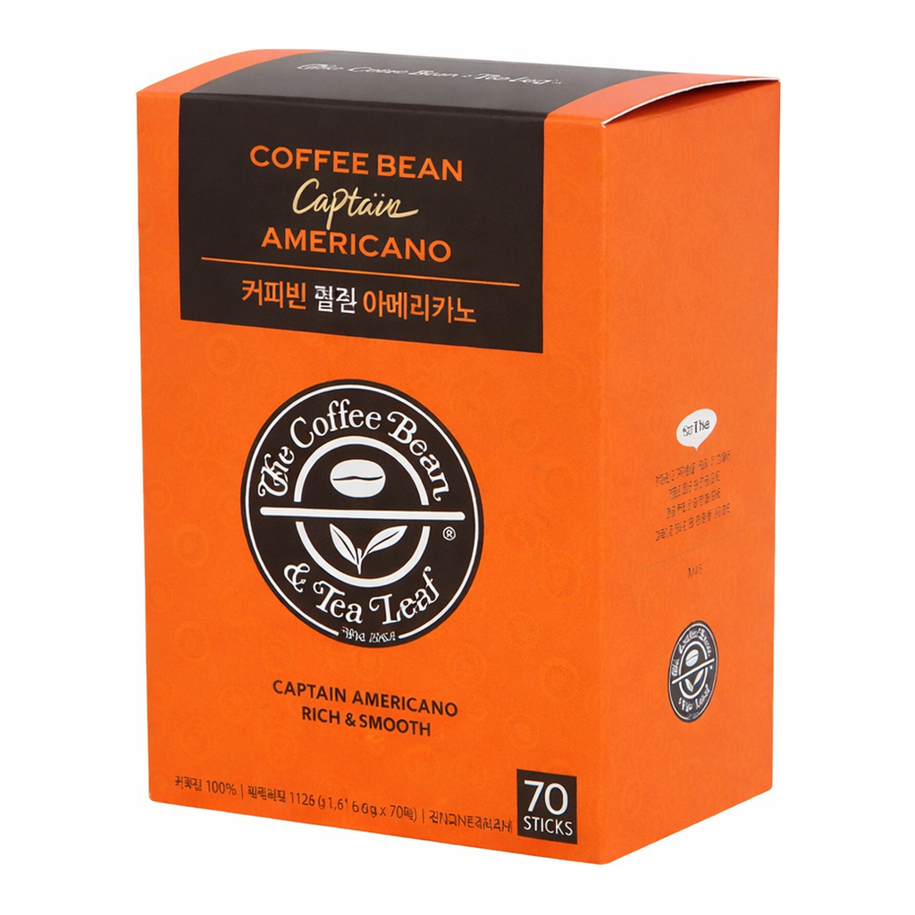 OFFICENEX 커피빈 캡틴 아메리카노(1.6gx70T)
