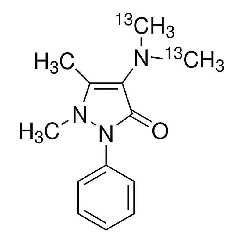 Merck 4-(Dimethyl-13C2-amino)antipyrine