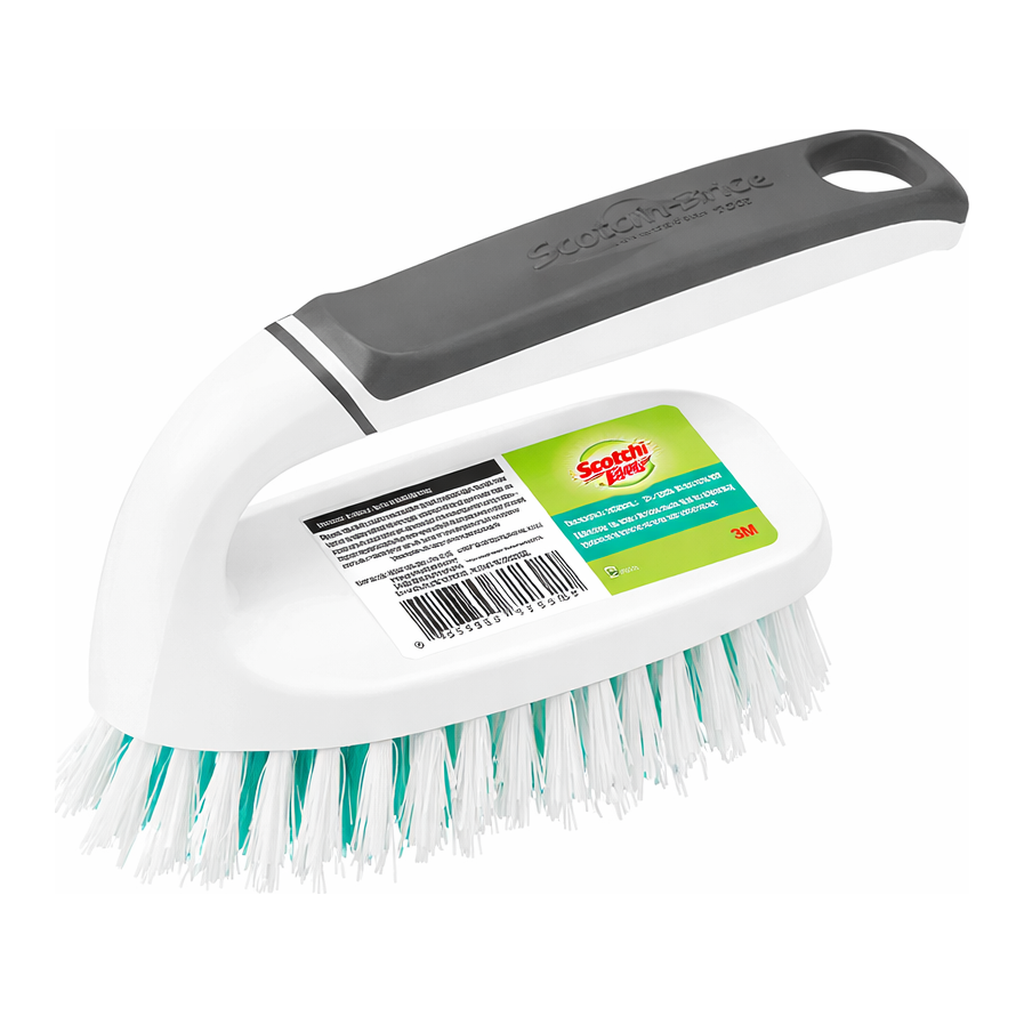 Daihan Science 3M Scotch “492” Household Scrubber Brush, with Easy Grip Rubber Handle<br>Vari