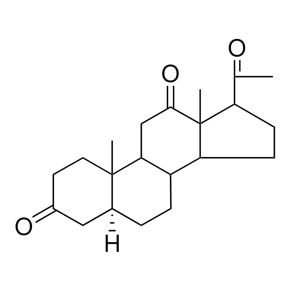 Merck 5-ALPHA-PREGNANE-3,12,20-TRION - 1 MG&