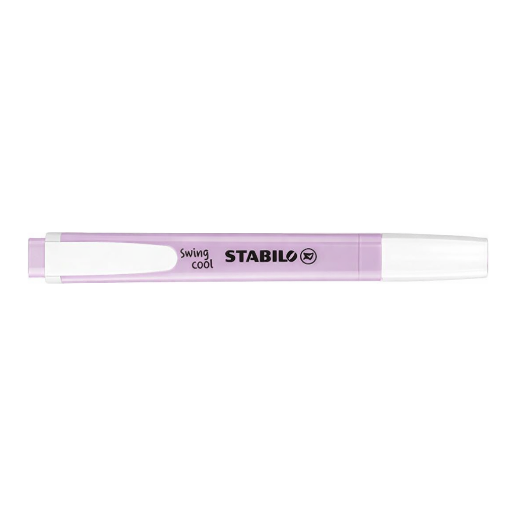 OFFICENEX 스타빌로 스윙쿨파스텔형광펜(4.0mm 라일락)