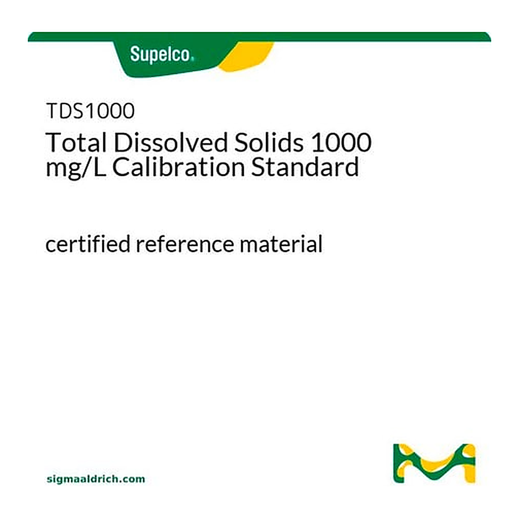 Merck Total Dissolved Solids 1000 mg/L Calibration Standard