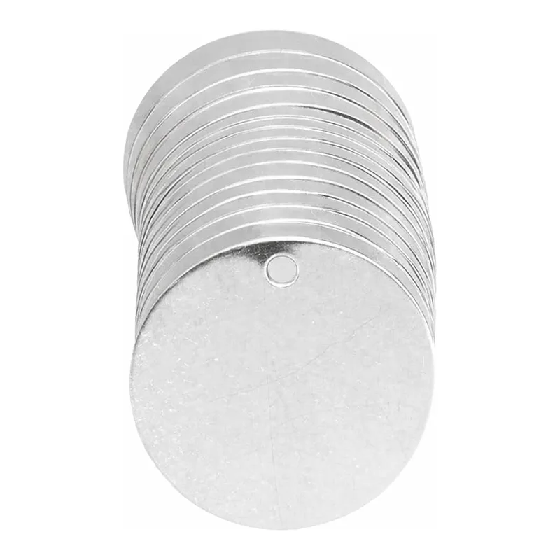 Brady Blank Steel Round Valve Tags