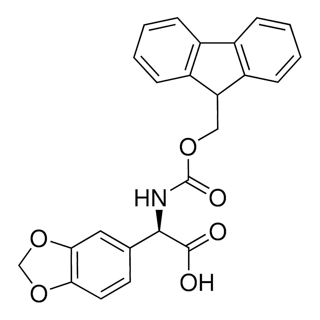 Merck (R)-Benzo[1,3]dioxol-5-yl-[(9H-fluoren-9-ylmethoxycarbonylamino)]-acetic acid