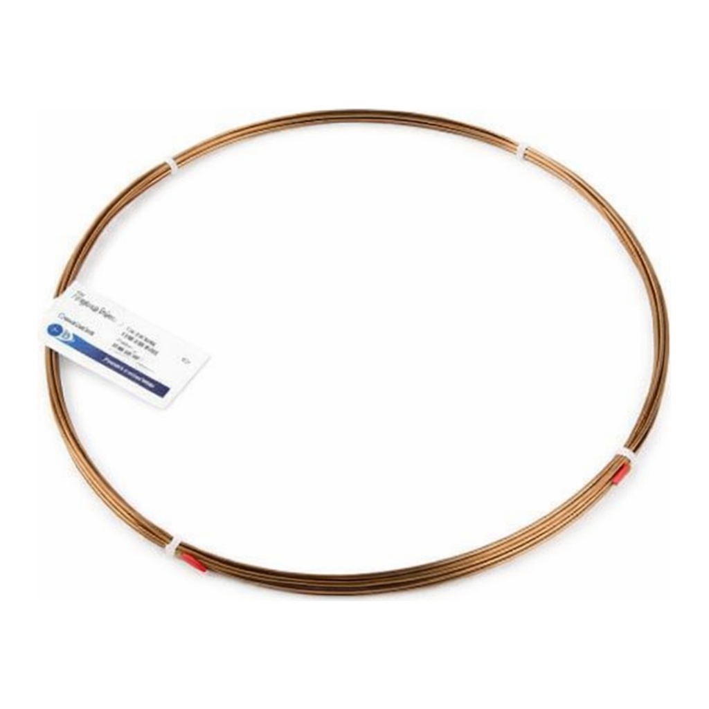 Restek Tubing, Sulfinert, 304SS Welded/Drawn Tubing .030in ID x 1/16in OD Sulfinert, 100ft Roll