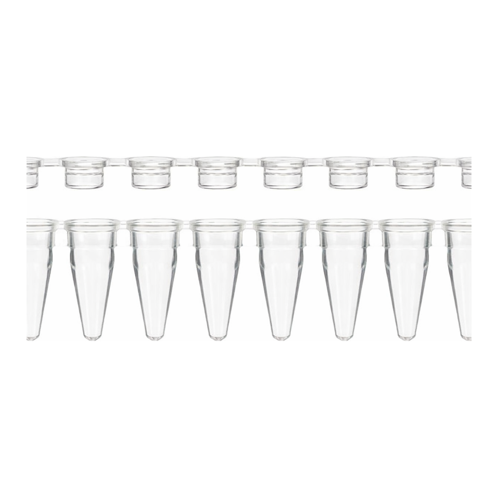 Greiner Bio One SAPPHIRE PCR 8-TUBE STRIPS FOR QPCR,LOW PROFILE, 0.1 ML, PP, NATURAL, WITH OPTICAL FLAT STRIPS CAPS, 125 PCS./BOX