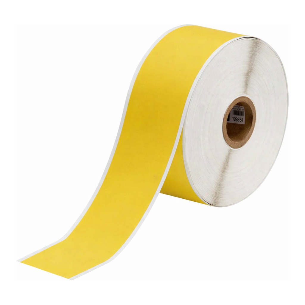 Brady Self-Extinguishing Tedlar Wrap Around Label Tape for 1" Small Core Printers
