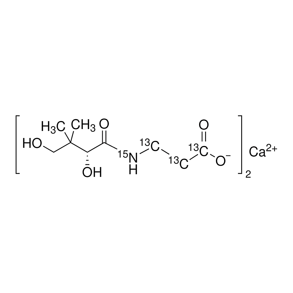 Merck Vitamin B5 (di-beta-alanine-13C6,15N2) calcium salt