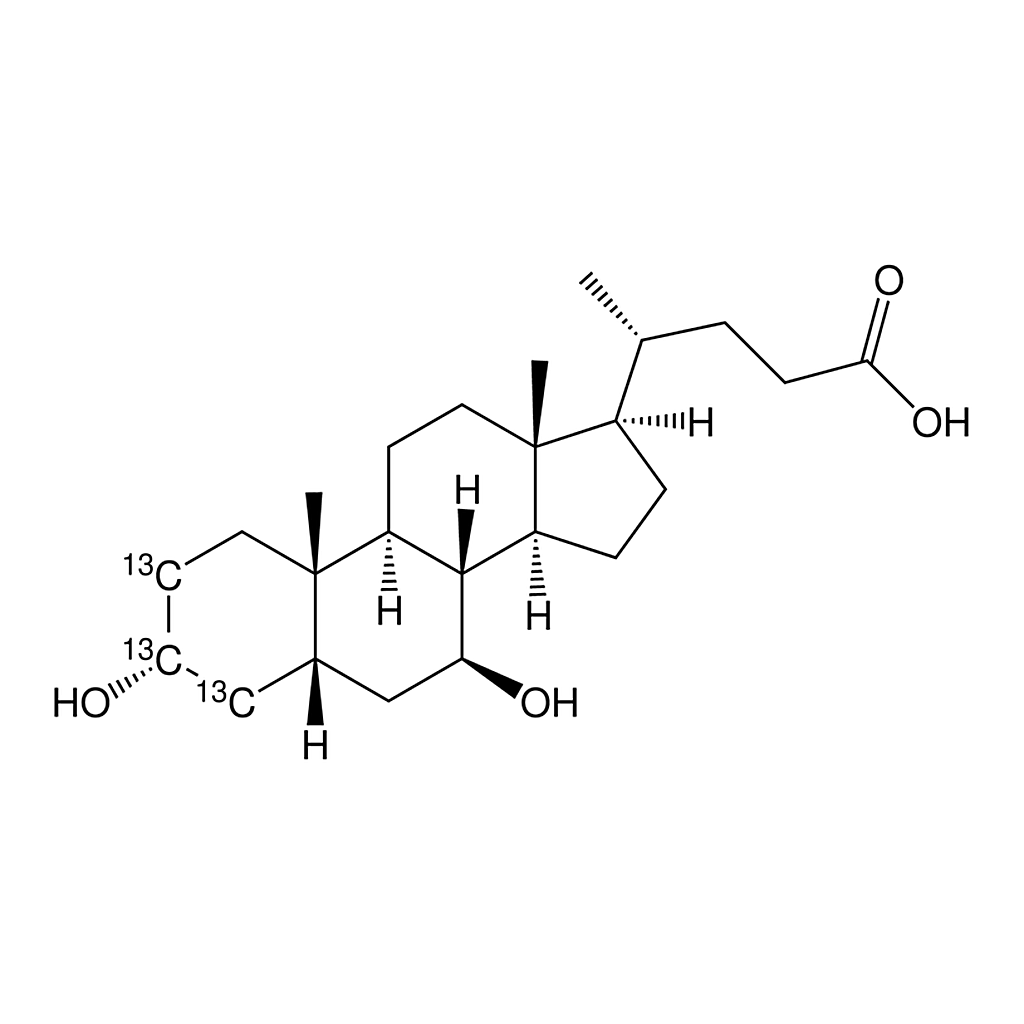 Merck Ursodeoxycholic acid-22,23,24-13C3 solution