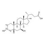 Merck Ursodeoxycholic acid-22,23,24-13C3 solution