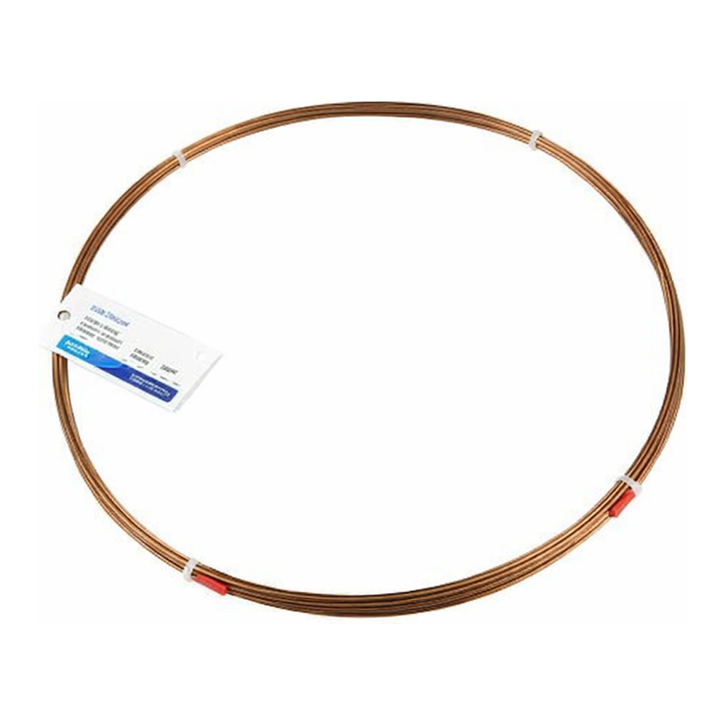Restek Tubing, Sulfinert, 304SS Welded/Drawn Tubing .030in ID x 1/16in OD Sulfinert, 20ft Roll
