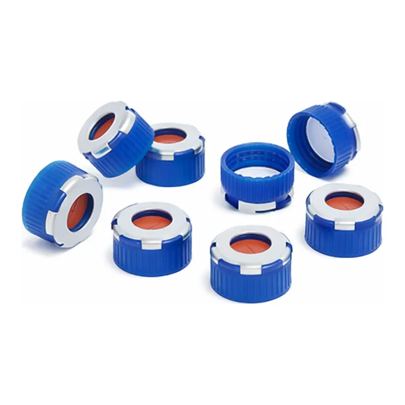 Agilent Cap,scrw,PolyMg,bndd,Pslt,PTFE/sil,100pk
