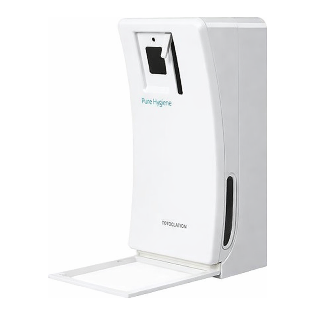 AS ONE Automatic disinfectant liquid spray dispenser Pure Hygiene, 자동 소독약액 분무공급기 퓨어 하이진