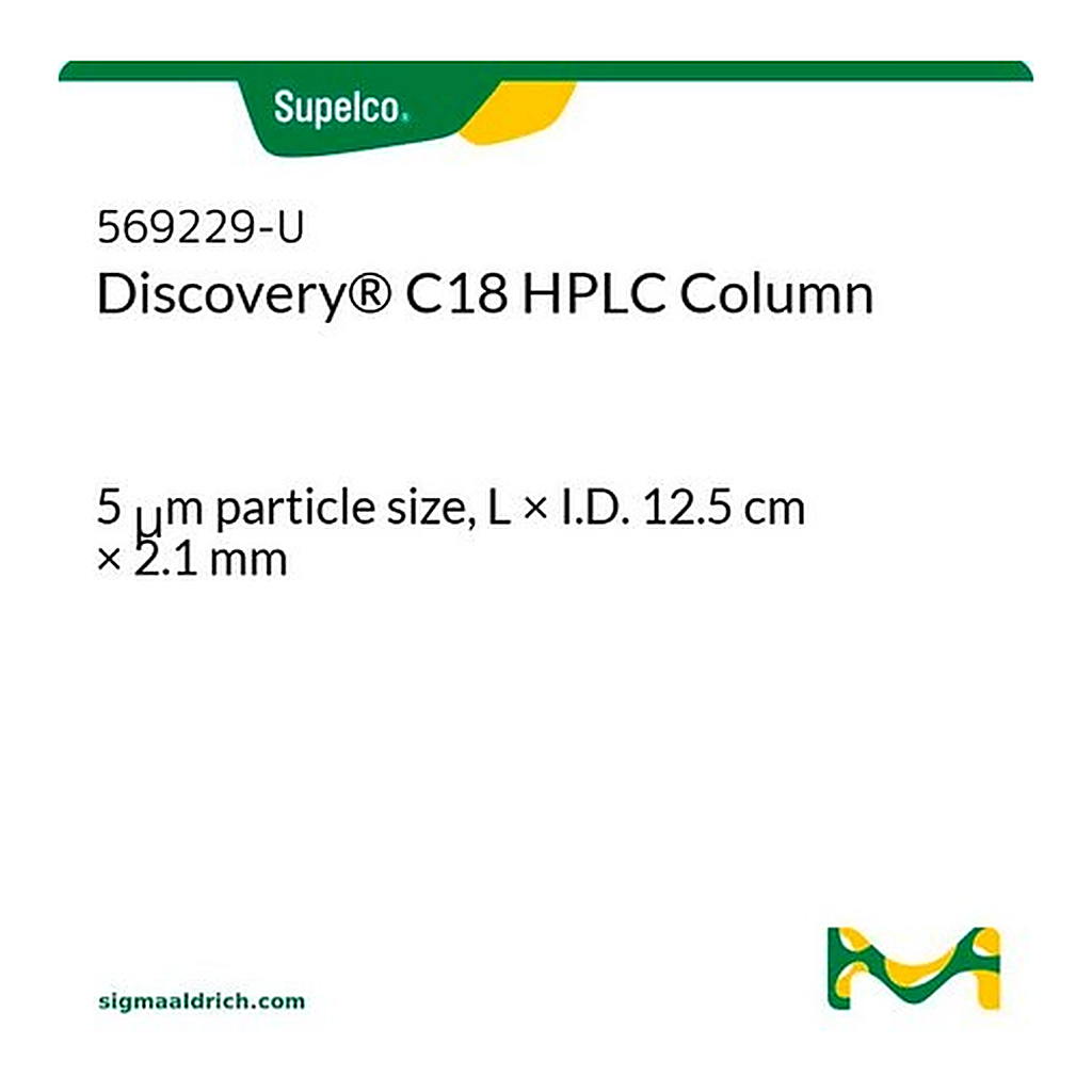 Merck C18 5UM 12.5CMX2.1MM DISCOVERY HPLC &