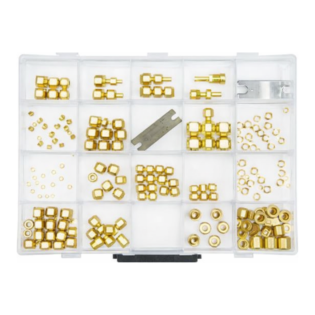 Restek Swagelok Fitting Kit, Brass