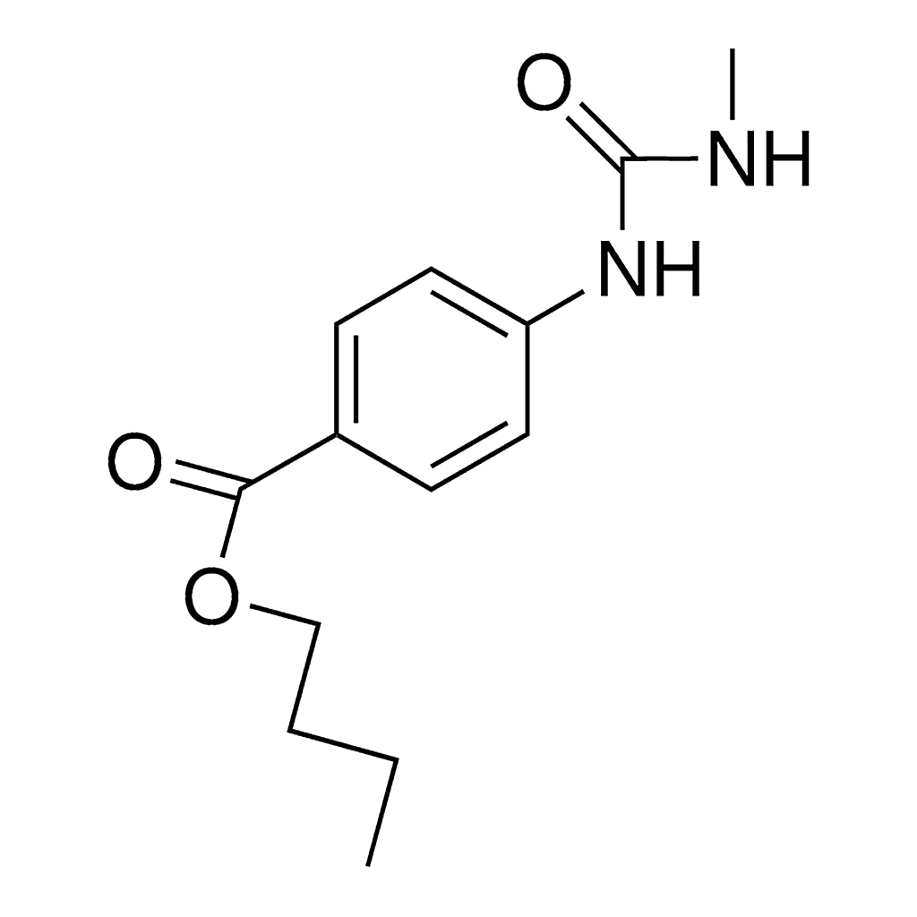 Merck BUTYL 4-(3-METHYLUREIDO)BENZOA - 50 MG&
