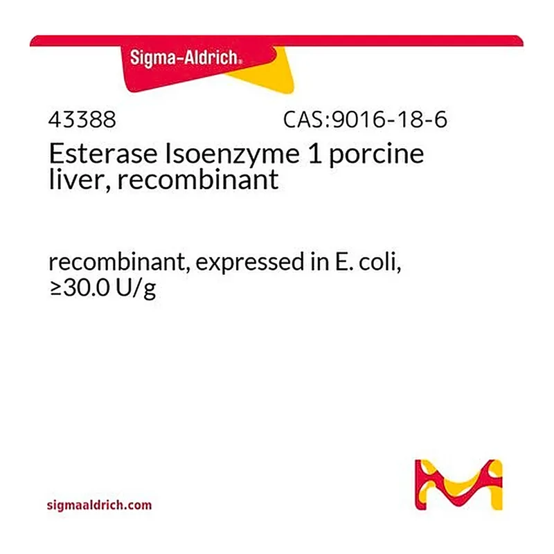 Merck Esterase Isoenzyme 1 porcine liver, recombinant