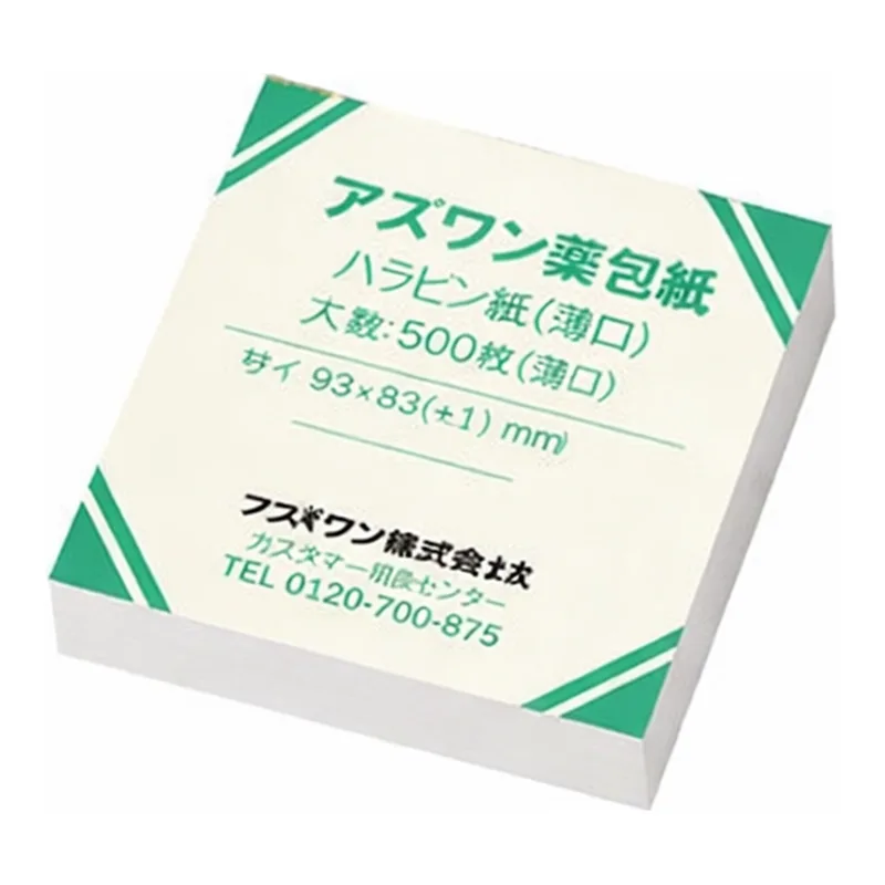 AS ONE Pharmaceutical Packaging (Shrink Pack) Parapin Paper (Light Mouth) Sterilized Small 500 Sheets Pack