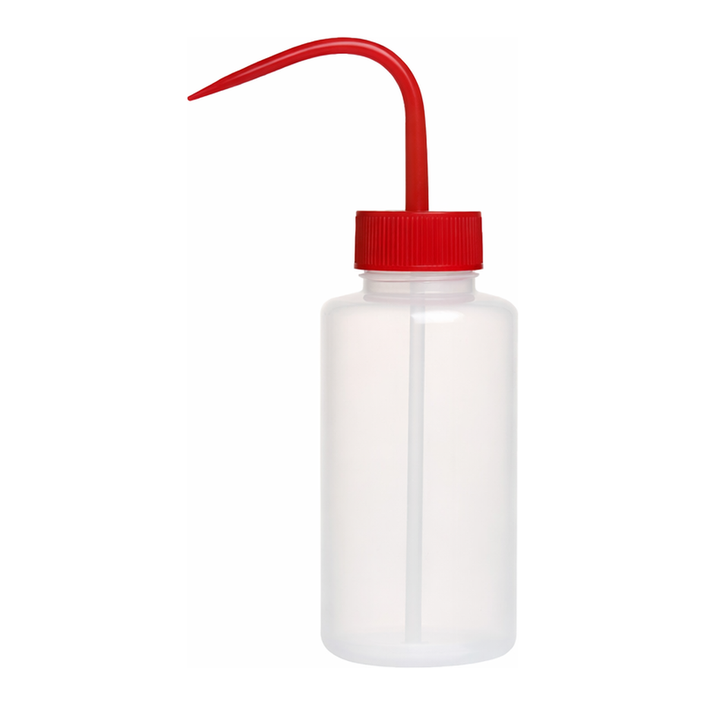 Merck AzlonÂ Square Shoulder Safety Wash Bottles With Driplok Vapor Venting