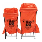Daihan Science Y & K Biohazard-bag & Stand(HDPE), 20×30cm~60×90cm, t0.07mm<br>For Pollution Pr