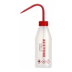 Merck Azlon Pre-Labelled Narrow Neck Wash Bottles with jet-tip aperture