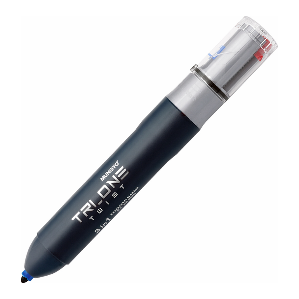 OFFICENEX 문교 3색 네임펜((흑,청,적/1~2mm)