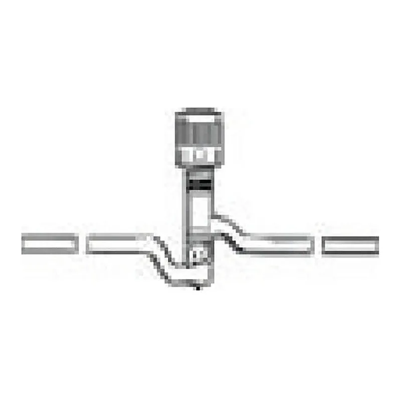 Thermo Fisher Scientific Kontes Straight with Tip-O-Ring PTFE Plug HI-VAC Valves, 0-4mm bore range; 9mm stem O.D.; 010 o-ring size shaft; 5-105 o-ring size tip
