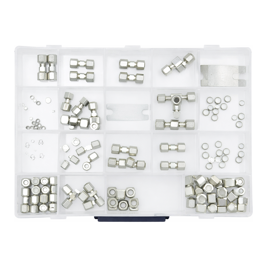 Restek Swagelok Fitting Kit, Stainless Steel