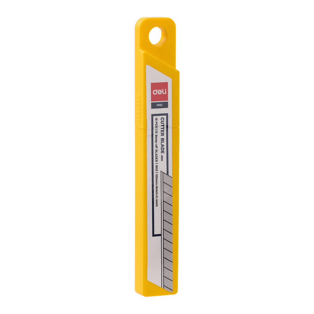OFFICENEX 델리 메탈 커터칼날 10개입 E2012