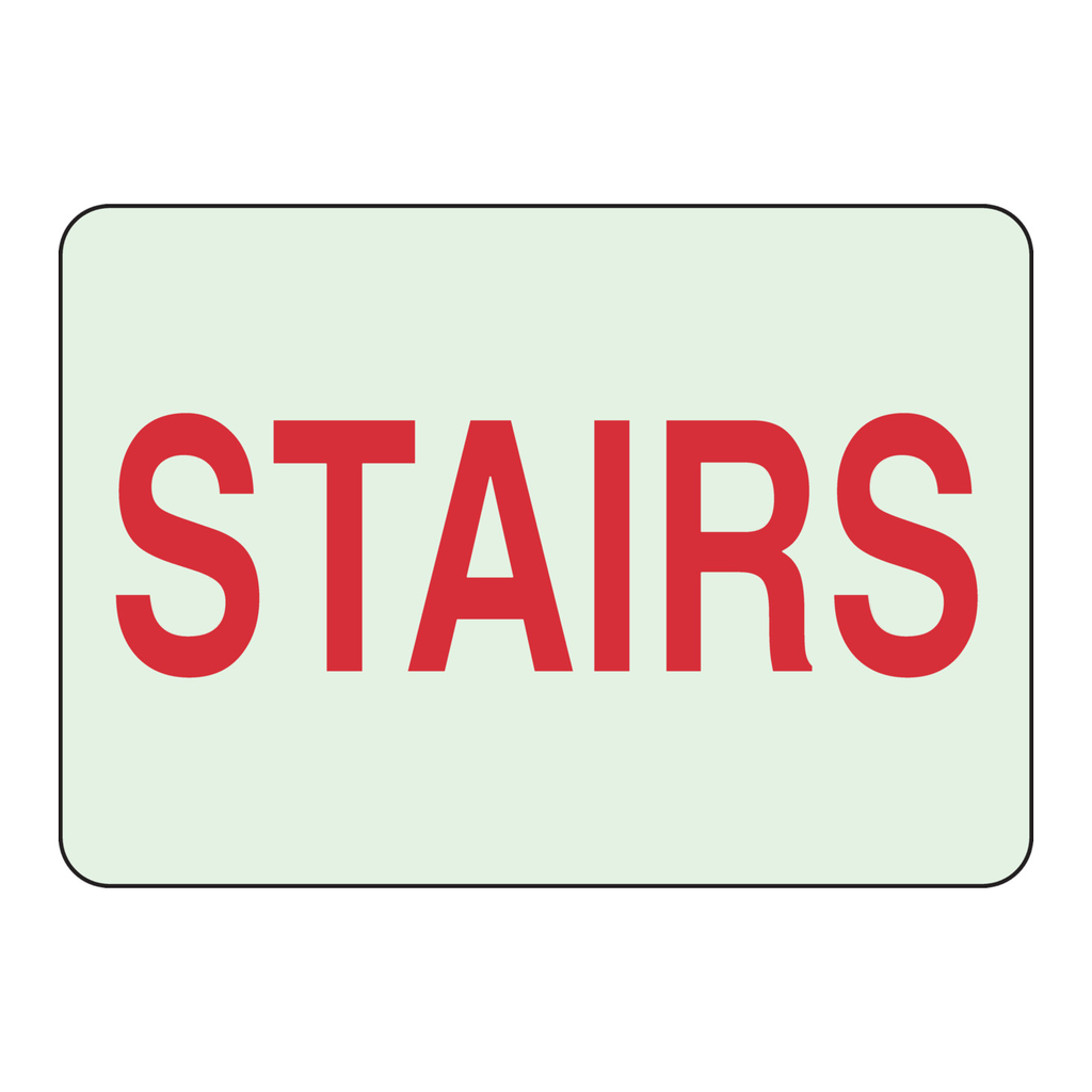 Brady Stairs sign