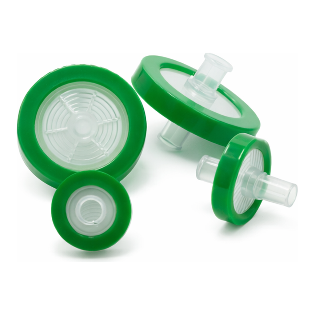 CHEMLAB PES Syringe Filter / PES 시린지 필터 · 0.22µm·0.45µm · 13mm·25mm · 멸균·비멸균 · Pack & Case 공급