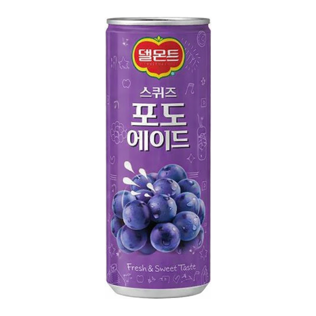 OFFICENEX [P]델몬트 스퀴즈 포도 (240ml*30ea)